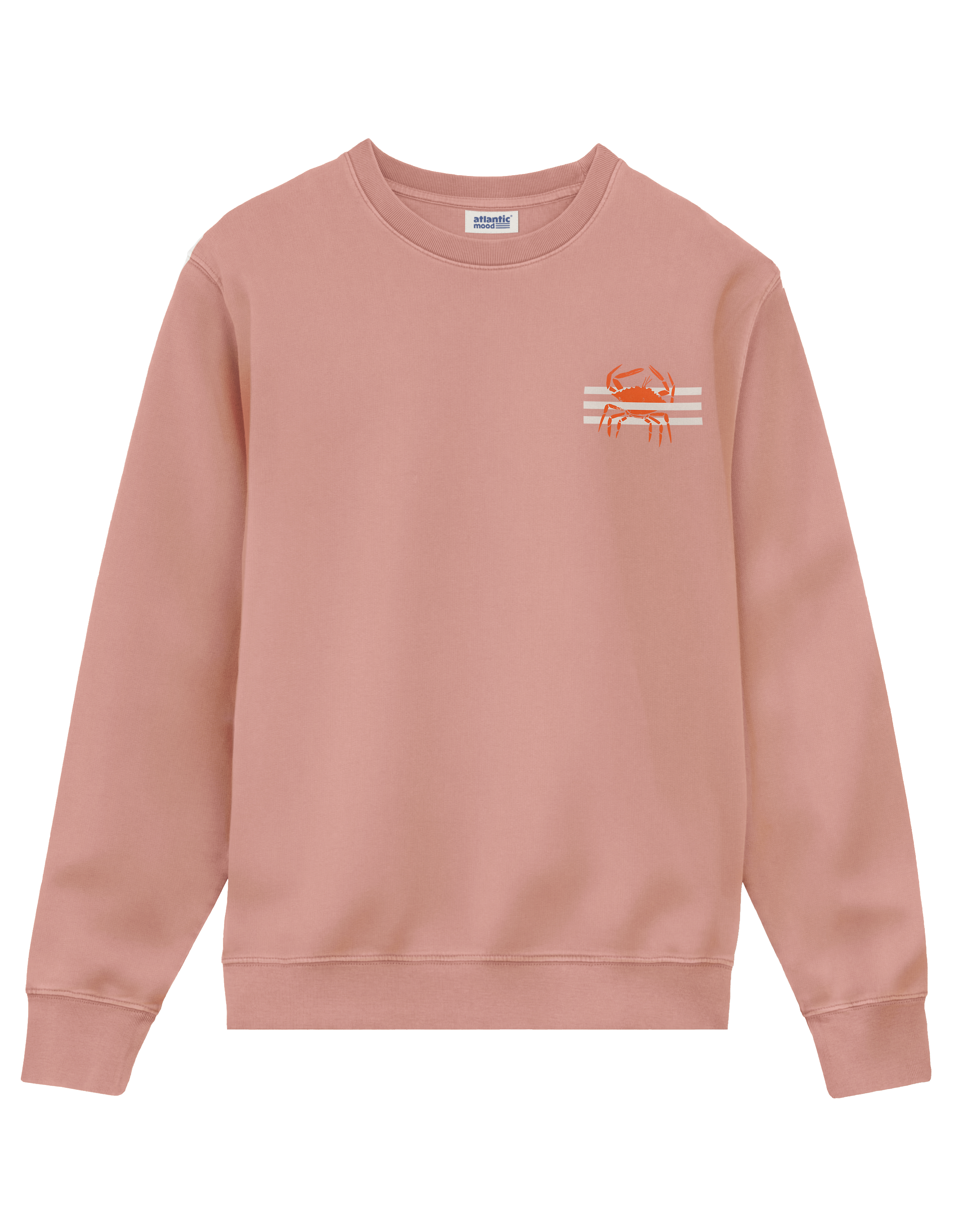 Sudadera 001 Marisco da Ría — vista lateral · ATLANTIC Mood Drop 01