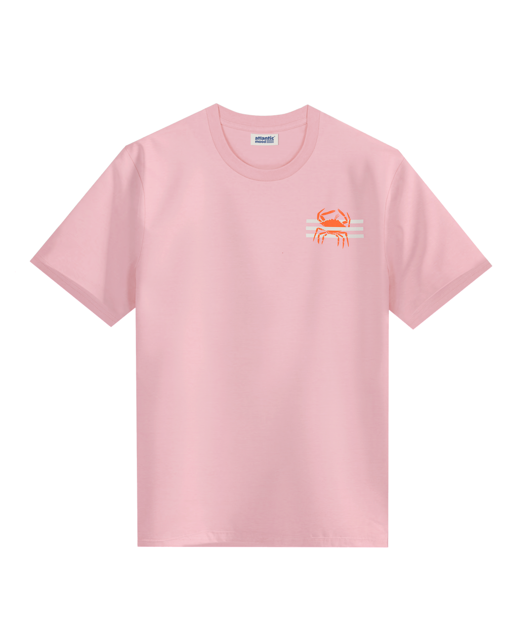 Camiseta 001 Marisco da Ría — vista lateral · ATLANTIC Mood Drop 01