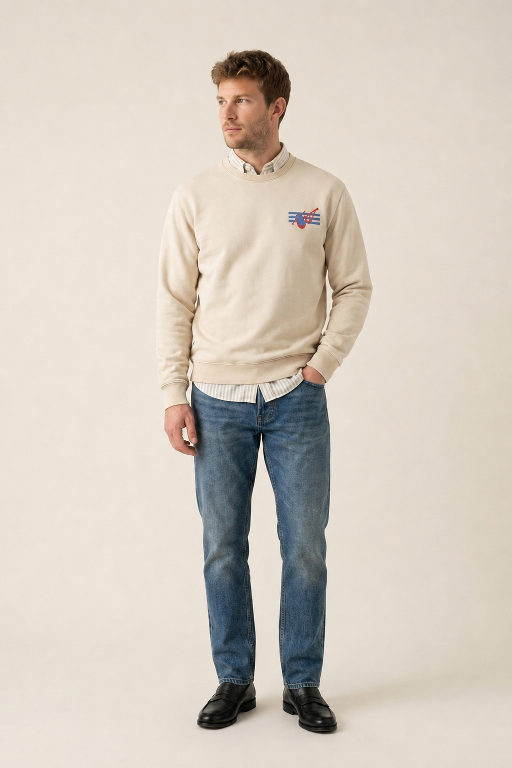 Sudadera 004 Alborada — vista trasera · ATLANTIC Mood Drop 01