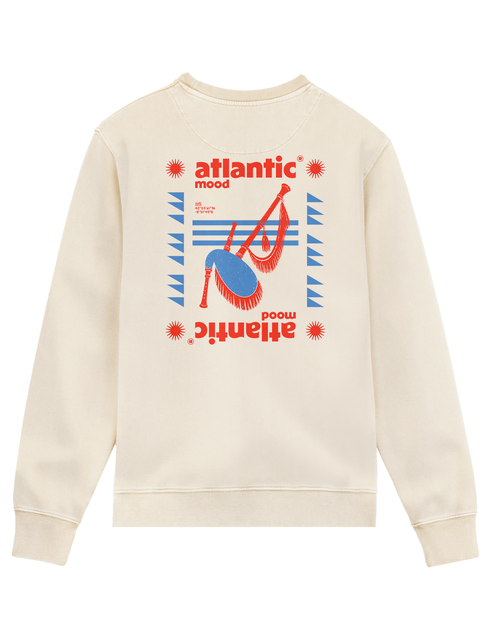 Sudadera 004 Alborada — vista lateral · ATLANTIC Mood Drop 01