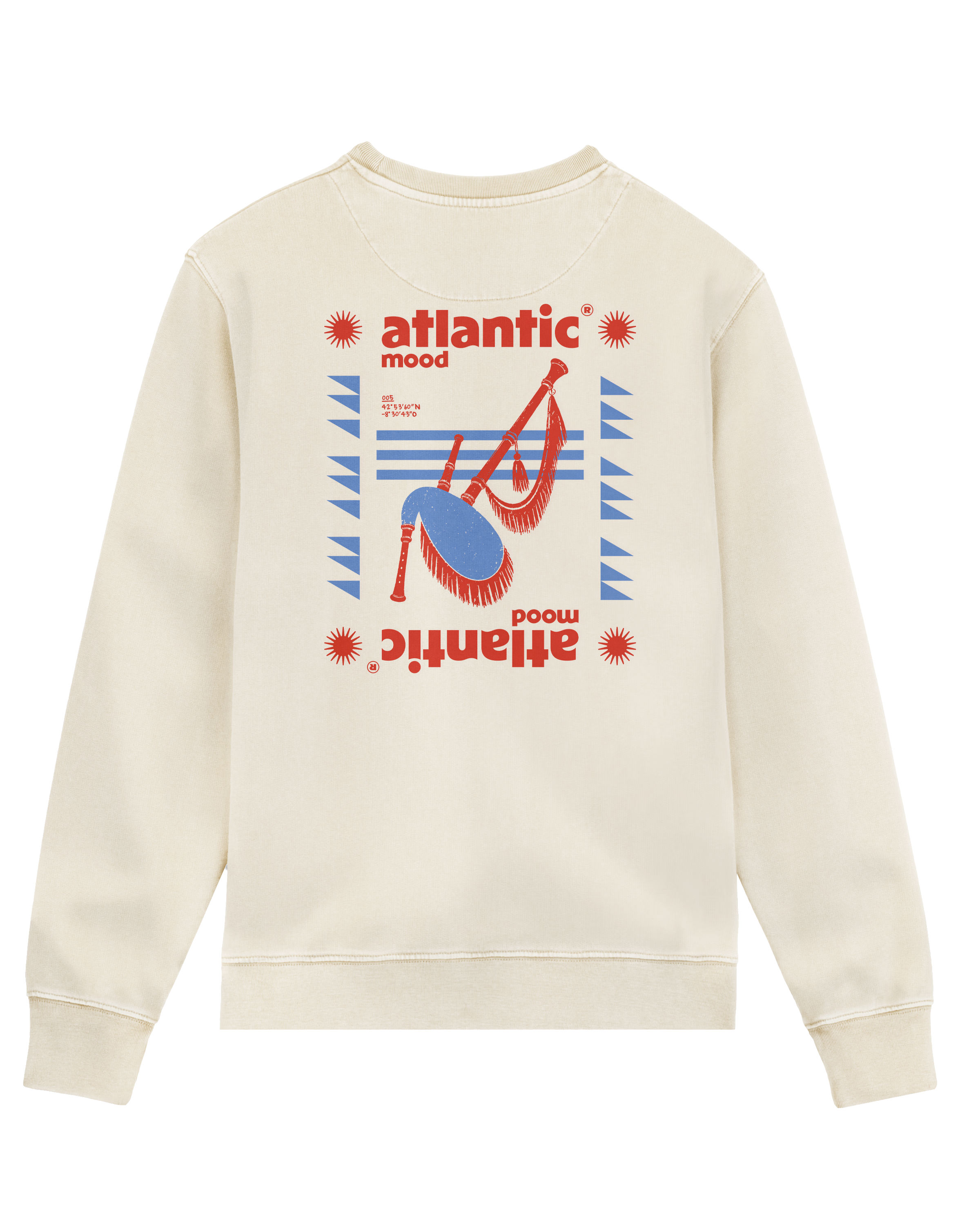 Sudadera 004 Alborada — vista lateral · ATLANTIC Mood Drop 01