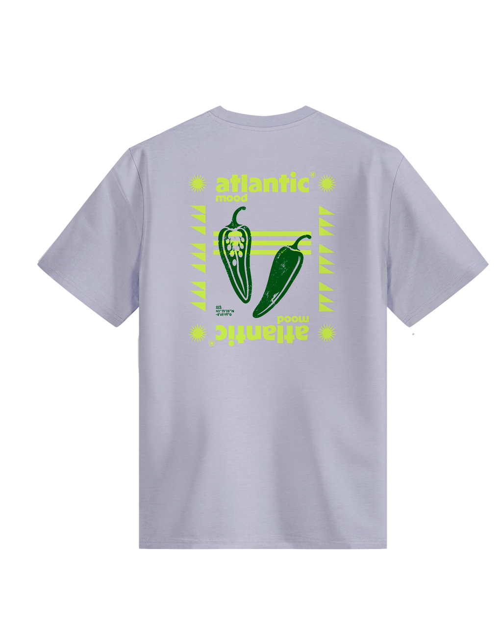 Camiseta 005 Pimiento de Padrón · ATLANTIC Mood Drop 01