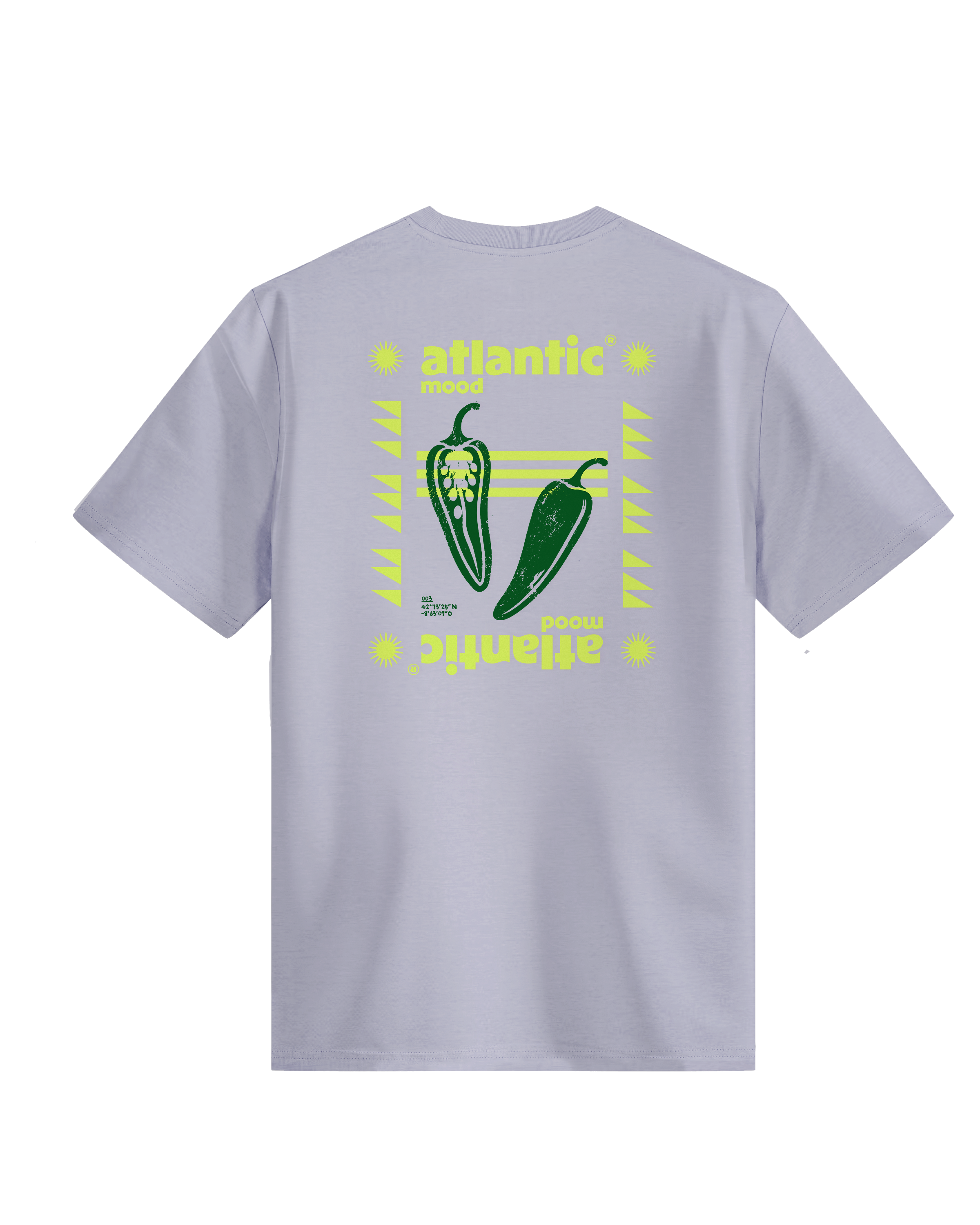 Camiseta 005 Pimiento de Padrón · ATLANTIC Mood Drop 01