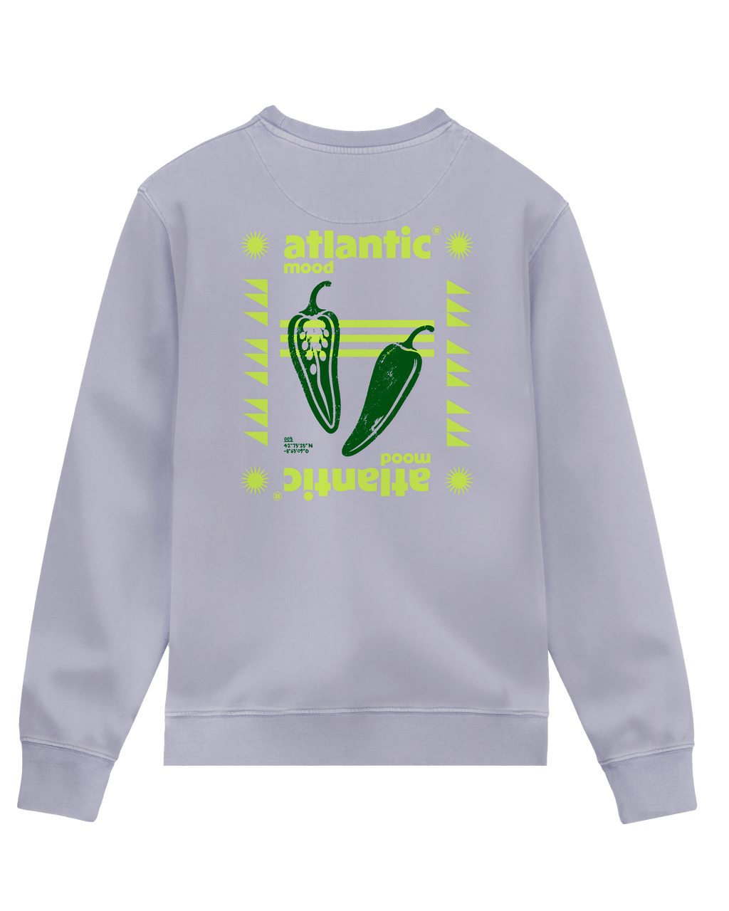 Sudadera 005 Pimiento de Padrón · ATLANTIC Mood Drop 01