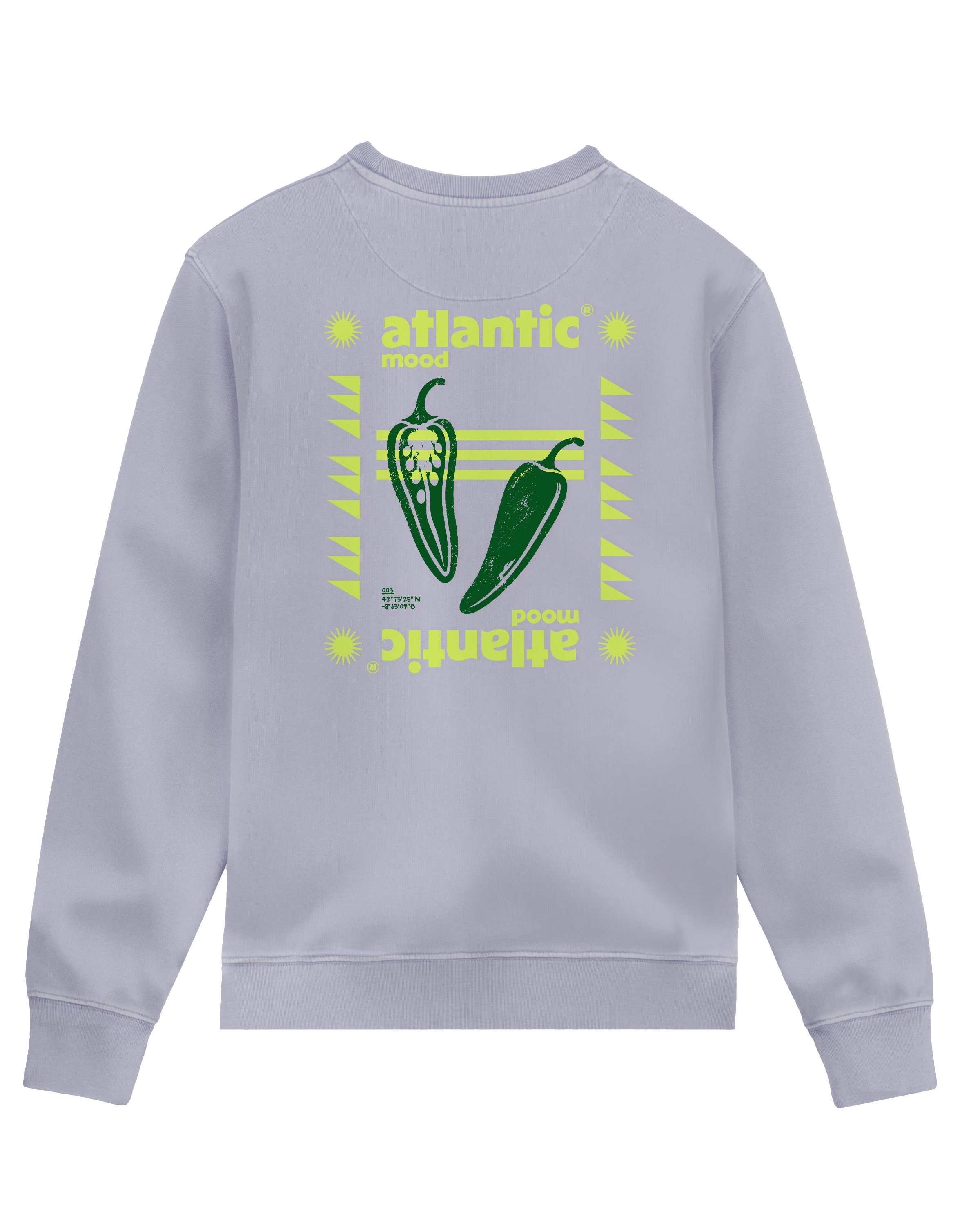 Sudadera 005 Pimiento de Padrón · ATLANTIC Mood Drop 01