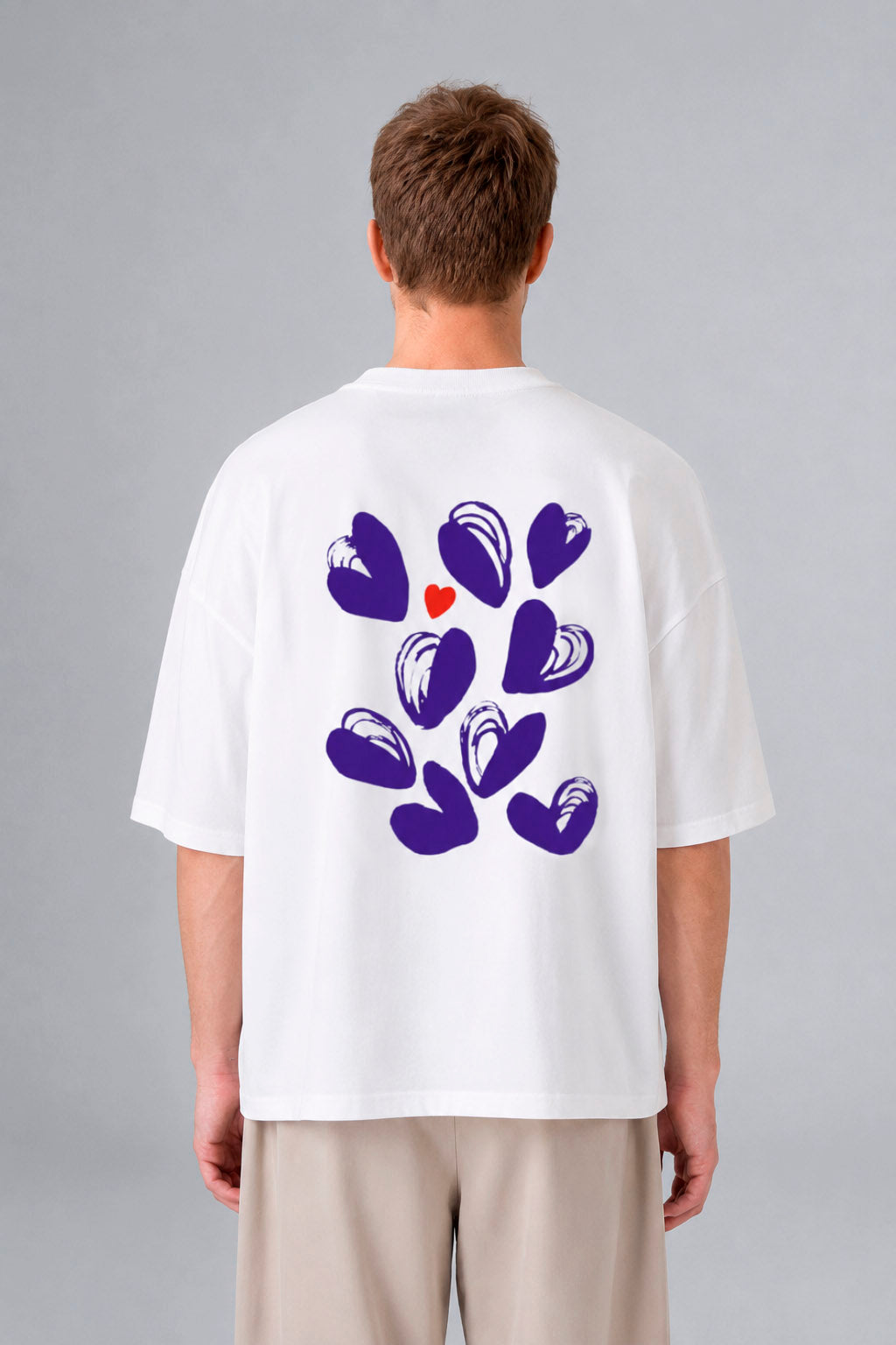 Camiseta 006 Batea — vista de espalda en el modelo