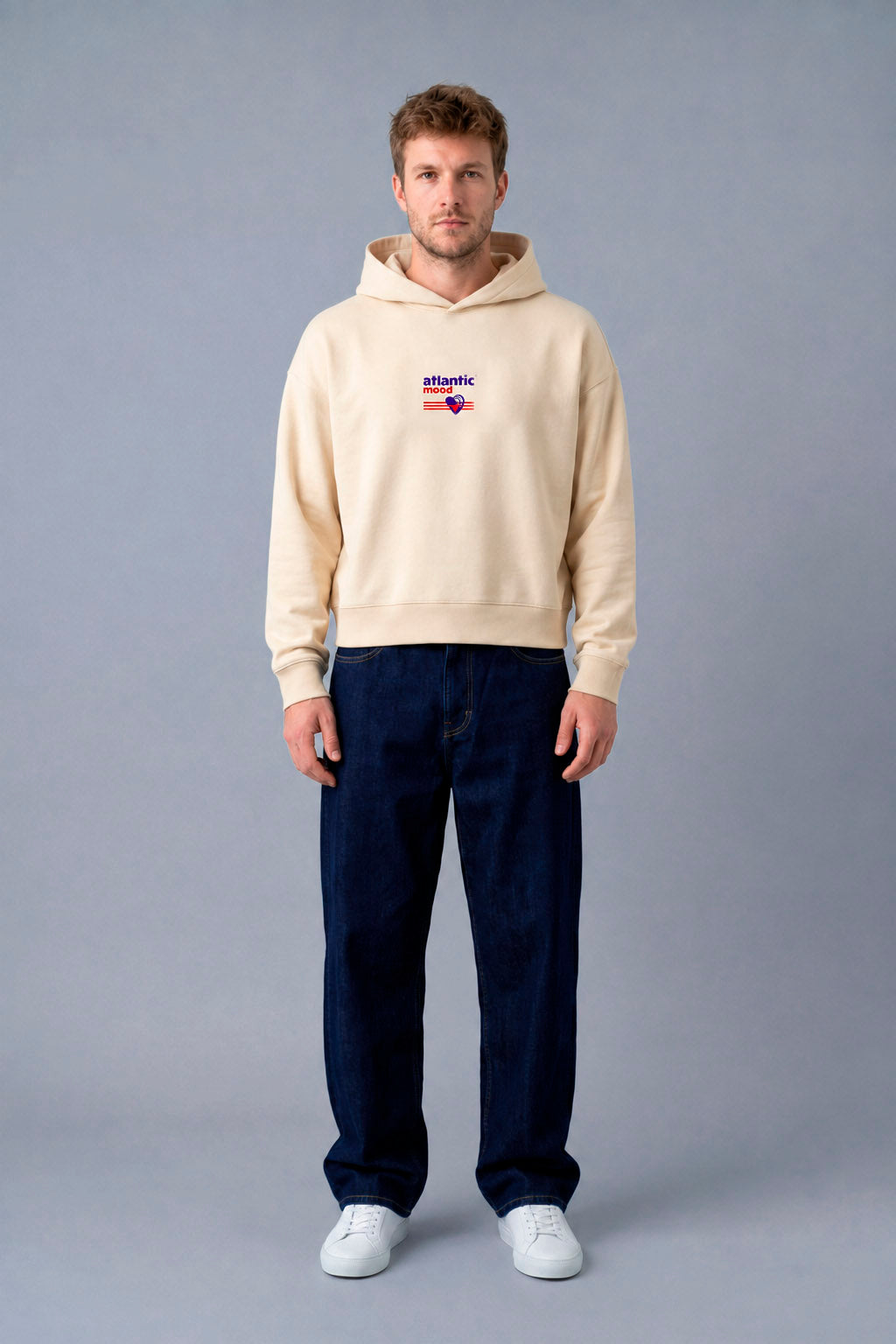 Sudadera 006 Batea — vista frontal en el modelo