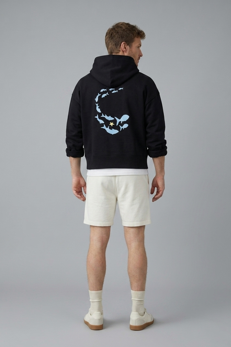 Sudadera 007 Ronsel — vista trasera · ATLANTIC Mood Drop 01