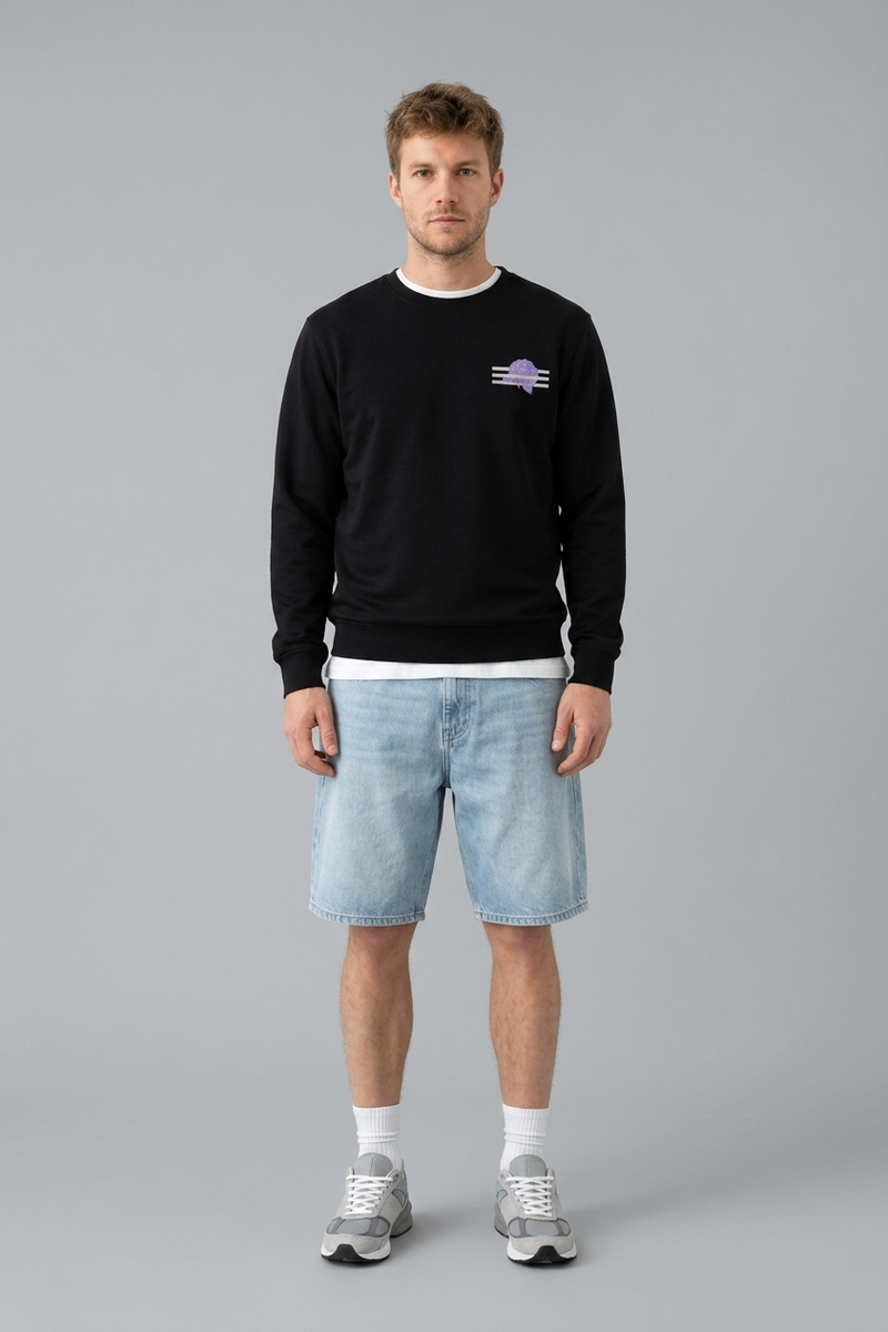 Sudadera 002 Camelia — vista trasera · ATLANTIC Mood Drop 01