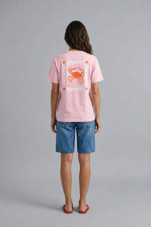 Camiseta 001 Marisco da Ría — vista trasera · ATLANTIC Mood Drop 01