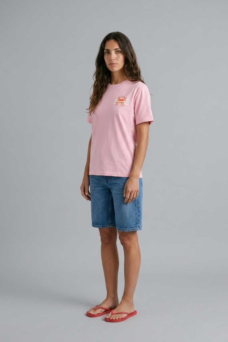 Camiseta 001 Marisco da Ría — vista frontal · ATLANTIC Mood Drop 01